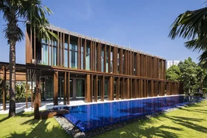 Sustainable Luxury: The Stunning Grass-Roof House in Ho Chi Minh City Redefining Modern Living - image 6