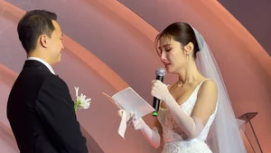 Emotional Moments: Bride Diem My 9X Cries Tears of Joy - image 0