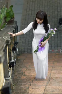 Elegant Vietnamese Ao Dai: Beautiful Traditional Dress Portrait Collection - image 13