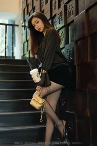 IESS Jiaye Goddess Descends: Elegant Leg Model and Stocking Gallery - image 8
