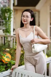 VGU No.182: Discover the elegant modern style of a confident girl with stylish glasses and a contemporary outfit - image 5