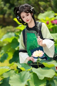 YiTuYu Vol.7399: Artistic Portraits of Bu Ke Ai De He He Miao - Art Language Photography Collection - image 23