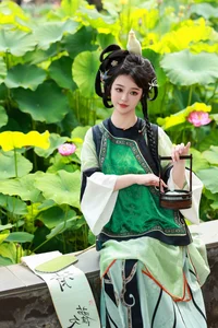YiTuYu Vol.7399: Artistic Portraits of Bu Ke Ai De He He Miao - Art Language Photography Collection - image 3