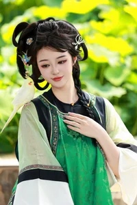 YiTuYu Vol.7399: Artistic Portraits of Bu Ke Ai De He He Miao - Art Language Photography Collection - image 13