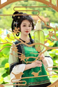 YiTuYu Vol.7399: Artistic Portraits of Bu Ke Ai De He He Miao - Art Language Photography Collection - image 34