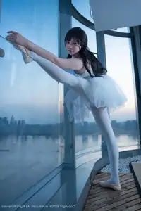 Ruan Qing XuiRen No.10575: Captivating Grace in a Pristine White Ballet Ensemble - image 29