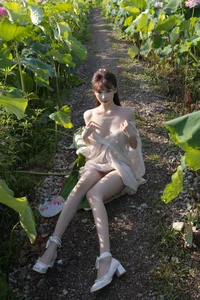 Lu Xuan Xuan Lotus Theme Part 01 XiuRen Premium Model Gallery - image 18