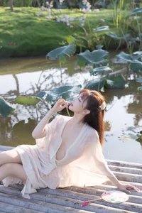 Lu Xuan Xuan Lotus Theme Part 01 XiuRen Premium Model Gallery - image 17