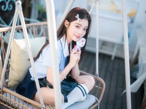 Art Language [YITUYU]: Forest and Terrace JK Style Portrait Photography - image 2