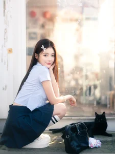 Art Language [YITUYU]: Forest and Terrace JK Style Portrait Photography - image 1