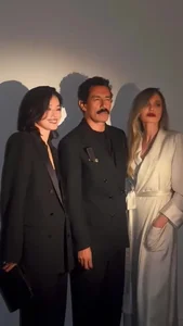 Shu Qi and Angelina Jolie Radiate Elegance in Stunning Red Carpet Encounter - image 3