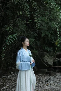 Ethereal Beauty of Shi Yu Shi Ya in YiTuYu Vol.8959 - A Serene Riverside Poem - image 4