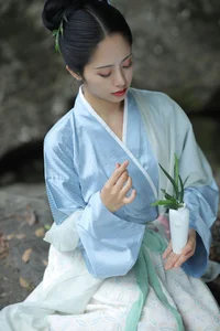 Ethereal Beauty of Shi Yu Shi Ya in YiTuYu Vol.8959 - A Serene Riverside Poem - image 11