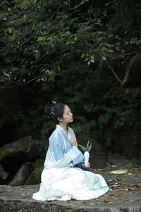 Ethereal Beauty of Shi Yu Shi Ya in YiTuYu Vol.8959 - A Serene Riverside Poem - image 20