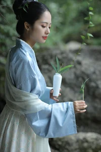 Ethereal Beauty of Shi Yu Shi Ya in YiTuYu Vol.8959 - A Serene Riverside Poem - image 19