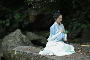Ethereal Beauty of Shi Yu Shi Ya in YiTuYu Vol.8959 - A Serene Riverside Poem - image 26