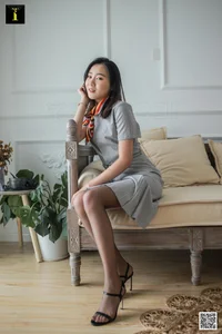 Elegant Professional Style: Xiao Shan in A Flight Attendant's Afternoon by IESS - image 78