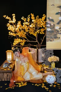 Elegant Golden Moon Cosplay: Nai Xi Jiang Nice in Traditional Chinese Inspired Fantasy Photo Series (91P) - image 14