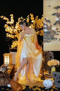 Elegant Golden Moon Cosplay: Nai Xi Jiang Nice in Traditional Chinese Inspired Fantasy Photo Series (91P) - image 15