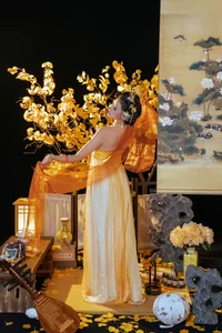 Elegant Golden Moon Cosplay: Nai Xi Jiang Nice in Traditional Chinese Inspired Fantasy Photo Series (91P) - image 22