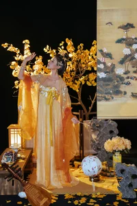 Elegant Golden Moon Cosplay: Nai Xi Jiang Nice in Traditional Chinese Inspired Fantasy Photo Series (91P) - image 12