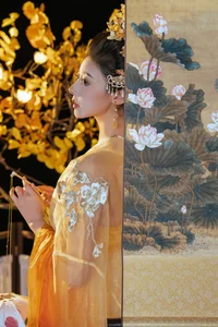 Elegant Golden Moon Cosplay: Nai Xi Jiang Nice in Traditional Chinese Inspired Fantasy Photo Series (91P) - image 21