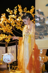 Elegant Golden Moon Cosplay: Nai Xi Jiang Nice in Traditional Chinese Inspired Fantasy Photo Series (91P) - image 24