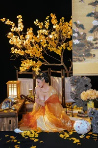 Elegant Golden Moon Cosplay: Nai Xi Jiang Nice in Traditional Chinese Inspired Fantasy Photo Series (91P) - image 16