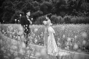 Stunning Wedding Album of Vietnamese Actress Phuong Lan and Partner Phan Dat - image 1