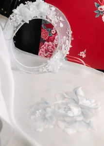 Vietnamese Singer Hồ Quỳnh Hương Showcases Elegant Traditional Wedding Ao Dai Collection - image 3