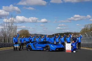 Ford GT Mk IV Sets New Record at the Legendary Nurburgring Green Hell - image 0
