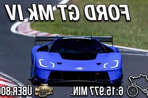 Ford GT Mk IV Sets New Record at the Legendary Nurburgring Green Hell - image 1