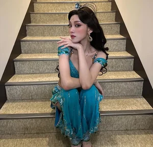 Stunning Princess Jasmine Cosplay by Korean Influencer Goes Viral - image 5