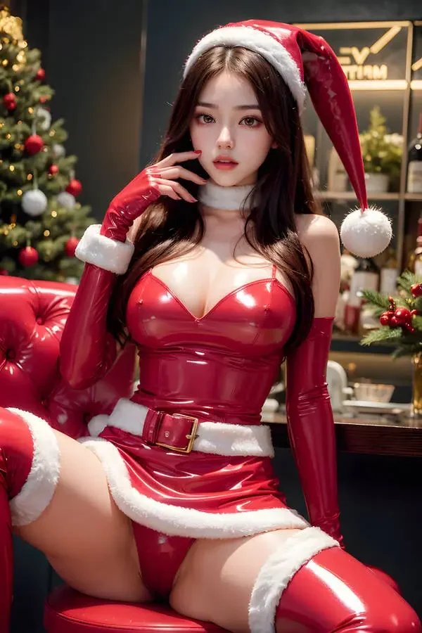 Beautiful AI Santa Girl Lookbook: Stunning Sexy Christmas Outfit Ideas