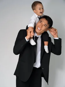 Goalkeeper Bui Tien Dung and Wife Dianka Zakhidova Celebrate Son’s Birthday - image 4