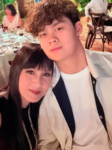The Rising Star: Hien Mai's Son Steals the Spotlight as a Handsome Young Man - image 2