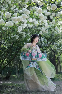 Ethereal Garden Muse: Xiao Bing Gan in YiTuYu Vol.8856 - image 5