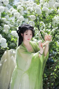 Ethereal Garden Muse: Xiao Bing Gan in YiTuYu Vol.8856 - image 22