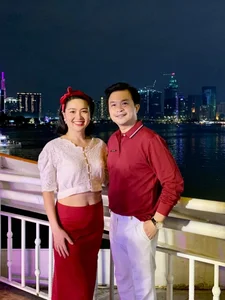 Vietnamese Celebrities Share Glimpses of Glamorous and Heartwarming Christmas 2023 Celebrations - image 1
