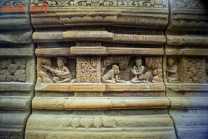 Unique Champa Altar Depicts Mystical Lives of Forest Ascetics - image 6
