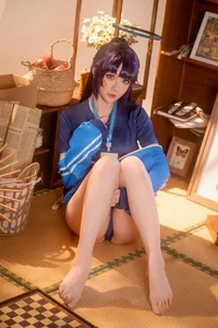 Blue Archive Hayase Yuuka Gym Suit Cosplay by Hoshilily Xing Zhi Chi Chi - Exclusive 70P Photo Set and Video - image 7