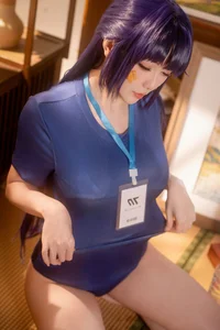 Blue Archive Hayase Yuuka Gym Suit Cosplay by Hoshilily Xing Zhi Chi Chi - Exclusive 70P Photo Set and Video - image 8