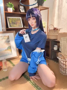 Blue Archive Hayase Yuuka Gym Suit Cosplay by Hoshilily Xing Zhi Chi Chi - Exclusive 70P Photo Set and Video - image 13