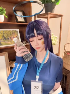 Blue Archive Hayase Yuuka Gym Suit Cosplay by Hoshilily Xing Zhi Chi Chi - Exclusive 70P Photo Set and Video - image 14