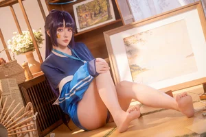Blue Archive Hayase Yuuka Gym Suit Cosplay by Hoshilily Xing Zhi Chi Chi - Exclusive 70P Photo Set and Video - image 1