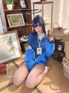 Blue Archive Hayase Yuuka Gym Suit Cosplay by Hoshilily Xing Zhi Chi Chi - Exclusive 70P Photo Set and Video - image 16