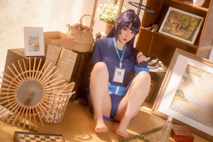 Blue Archive Hayase Yuuka Gym Suit Cosplay by Hoshilily Xing Zhi Chi Chi - Exclusive 70P Photo Set and Video - image 12