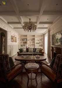 Luxury Villa Living Room Design: Elegant and Emotionally Resonant Spaces - image 1