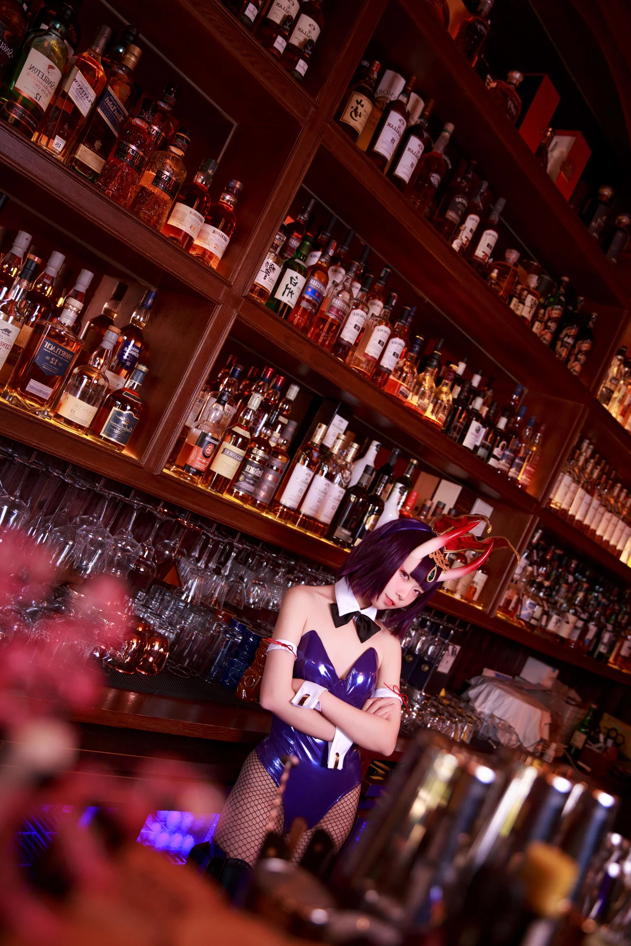 G44 Won't Get Hurt: The Captivating Shuten-douji Bunny Girl Cosplay