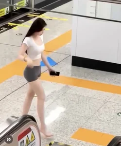 Subway Fashion Trends: How a Bold Outfit Choice Sparked Public Discussion - image 1